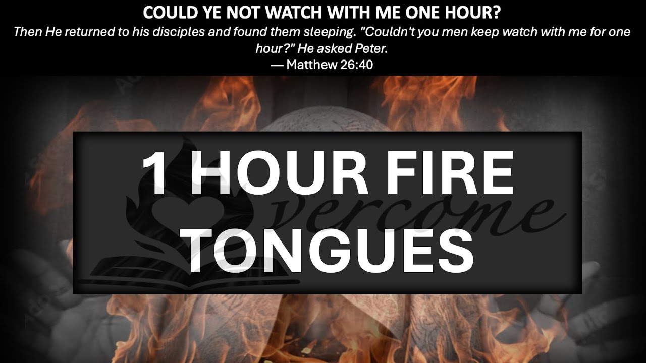 1 HOUR FIRE TONGUES | YOUR PRAYER PARTNER TODAY BY CHIOMA NWADE