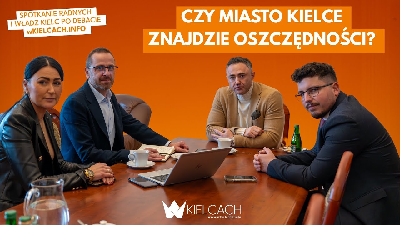 Po debacie wKielcach - spotkanie radnych z wiceprezydentem ws. generowania oszczędności przez miasto