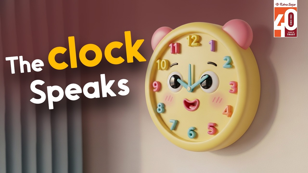 The Clock Speaks| Ratna Sagar | Animated Story