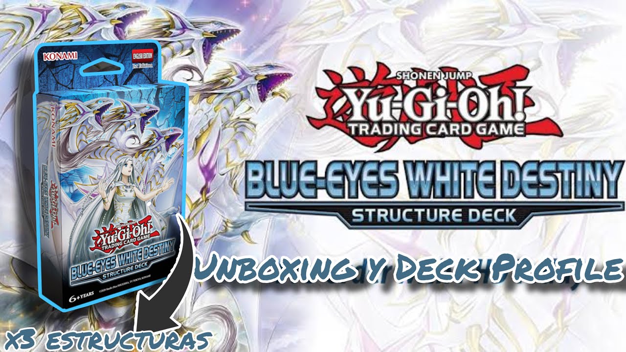 Unboxing y Deck Profile del Deck Blue-Eyes White Destiny Buscamos una Promo Quarter Century