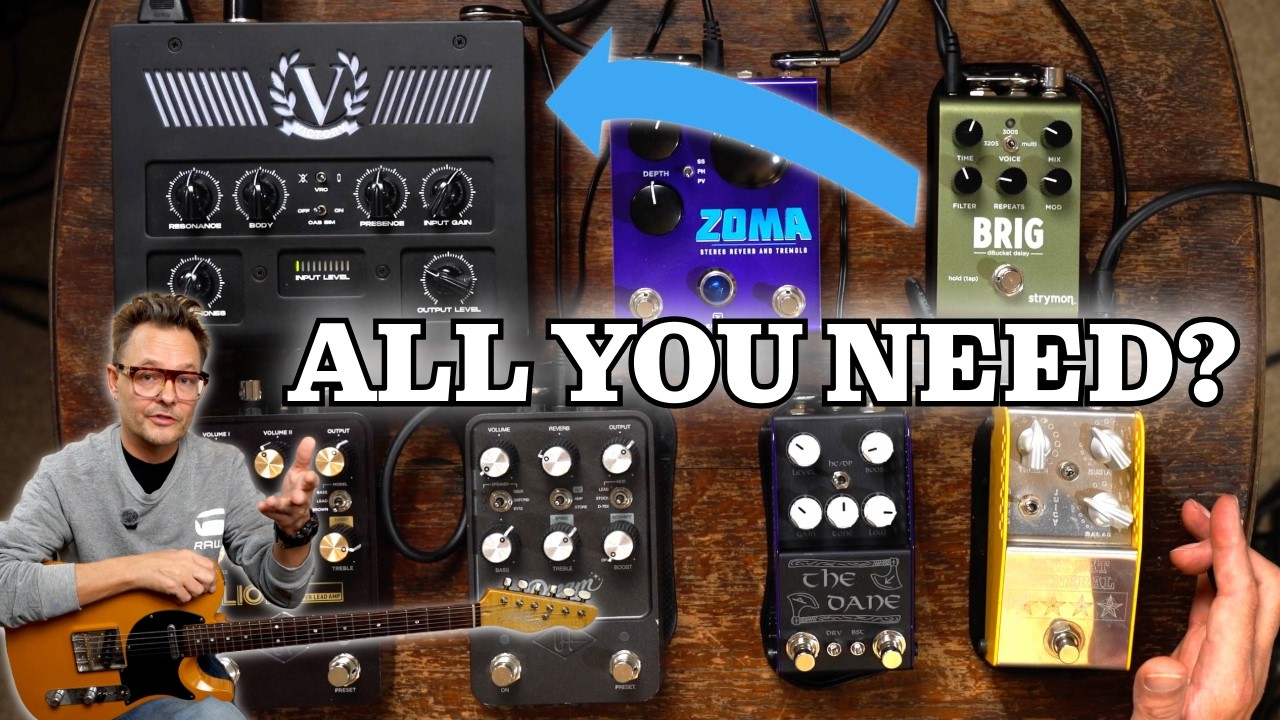 All In One Pedalboard Challenge - Victory PowerValve 200