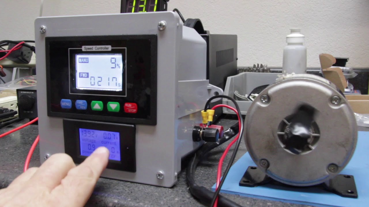 DC Motor Speed Controller Finished