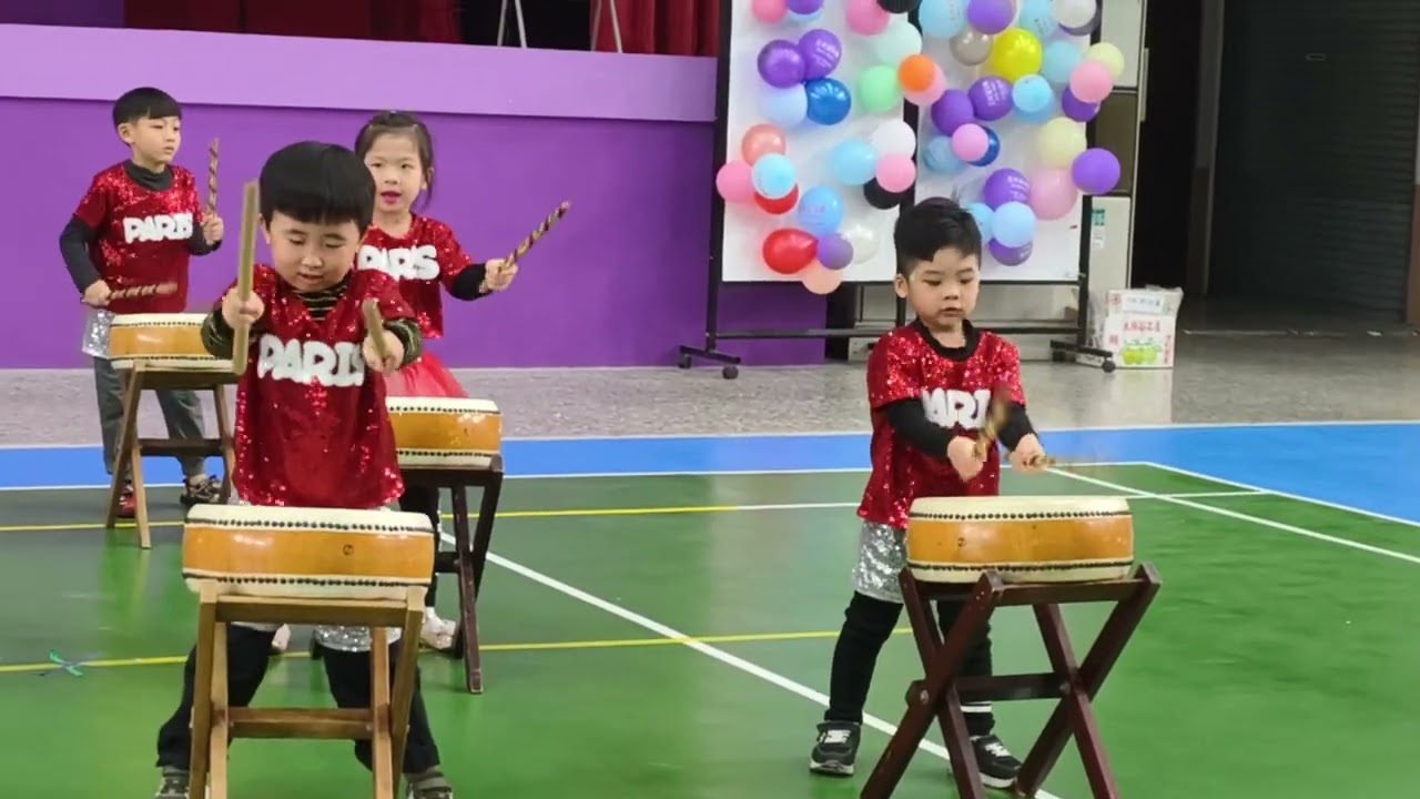 日光幼兒園-Cody大班小城夏天_打鼓表演