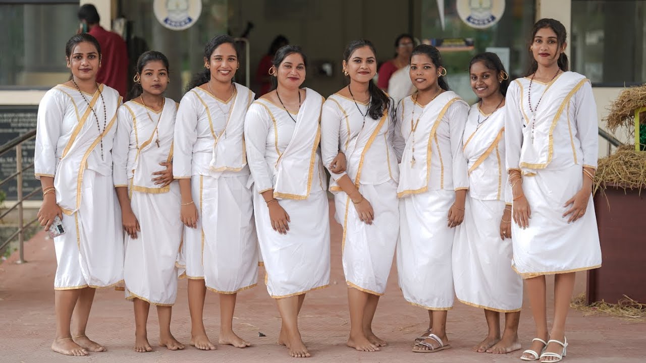 പിള്ളേര്  പൊളിച്ച് 💥 മാർഗ്ഗം കളി #collegelife #christmas #margamkali