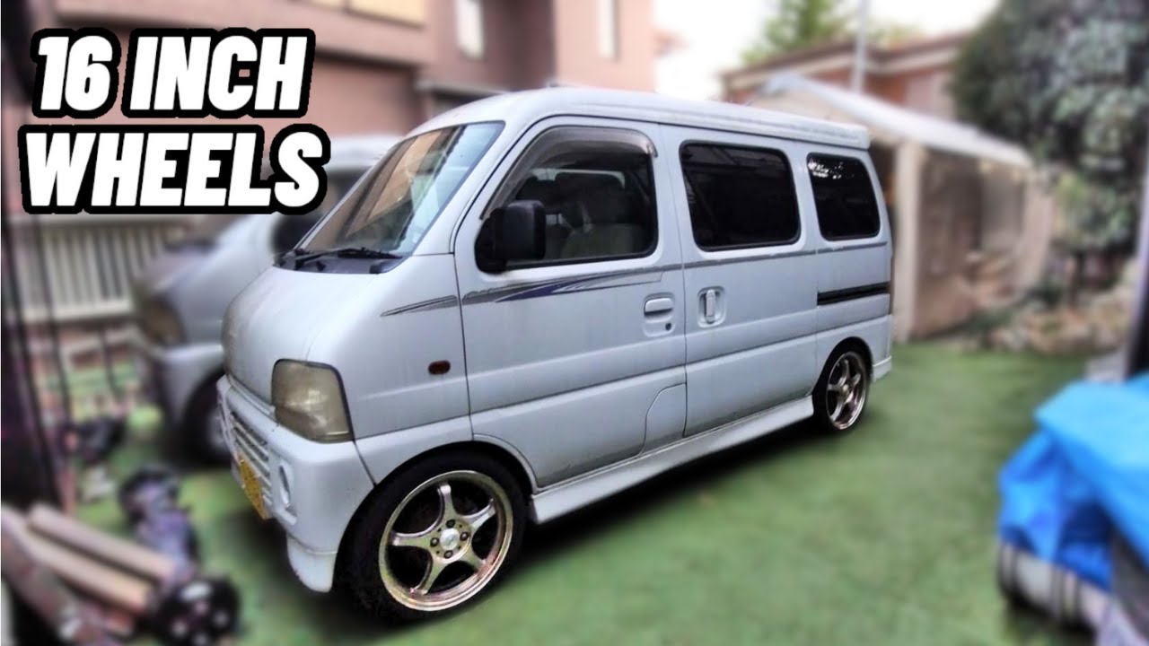 Slammed Kei Van DA52V Suzuki Every Turbo