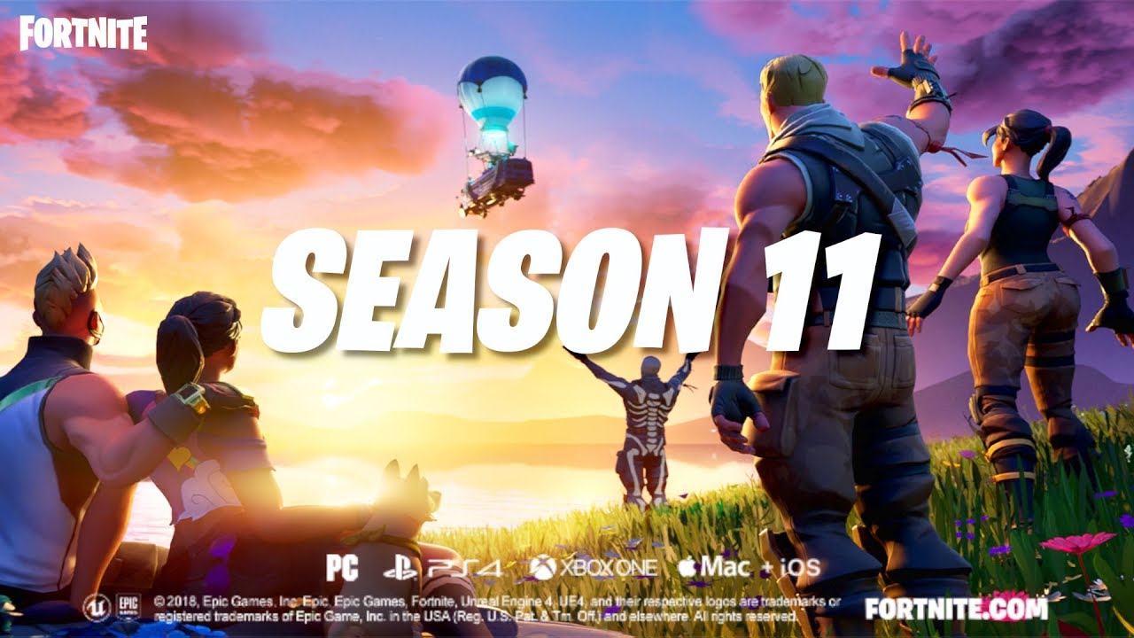 11-й сезон Fortnite — анонс новой карты [HD]