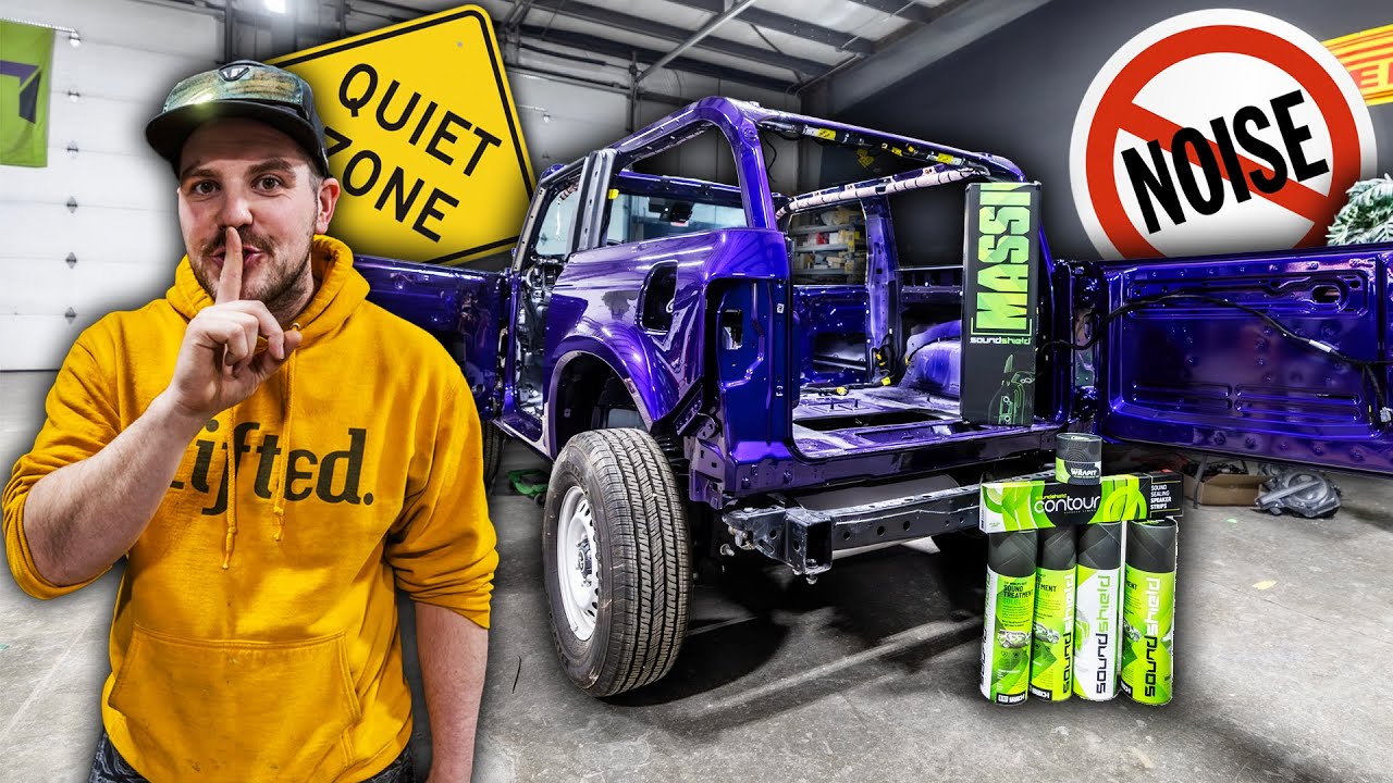 I PUT SOUNDSHIELD ON MY ENTIRE BRONCO! *TOO QUIET*
