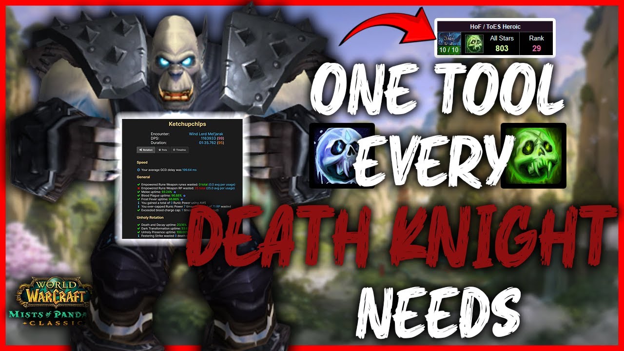 One Tool EVERY Death Knight Needs | MoP Classic