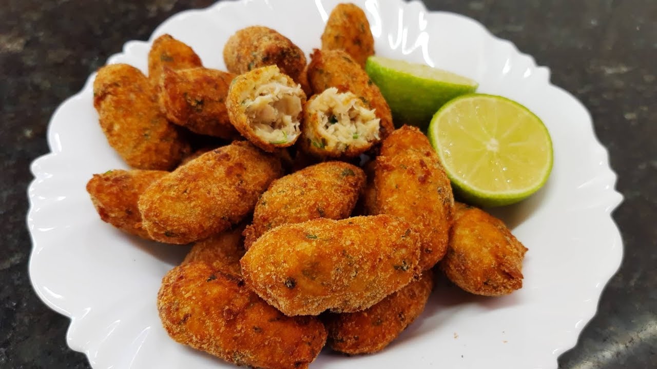 CROQUETE  DE FRANGO BEM SEQUINHO (POR FERNANDO COUTO)