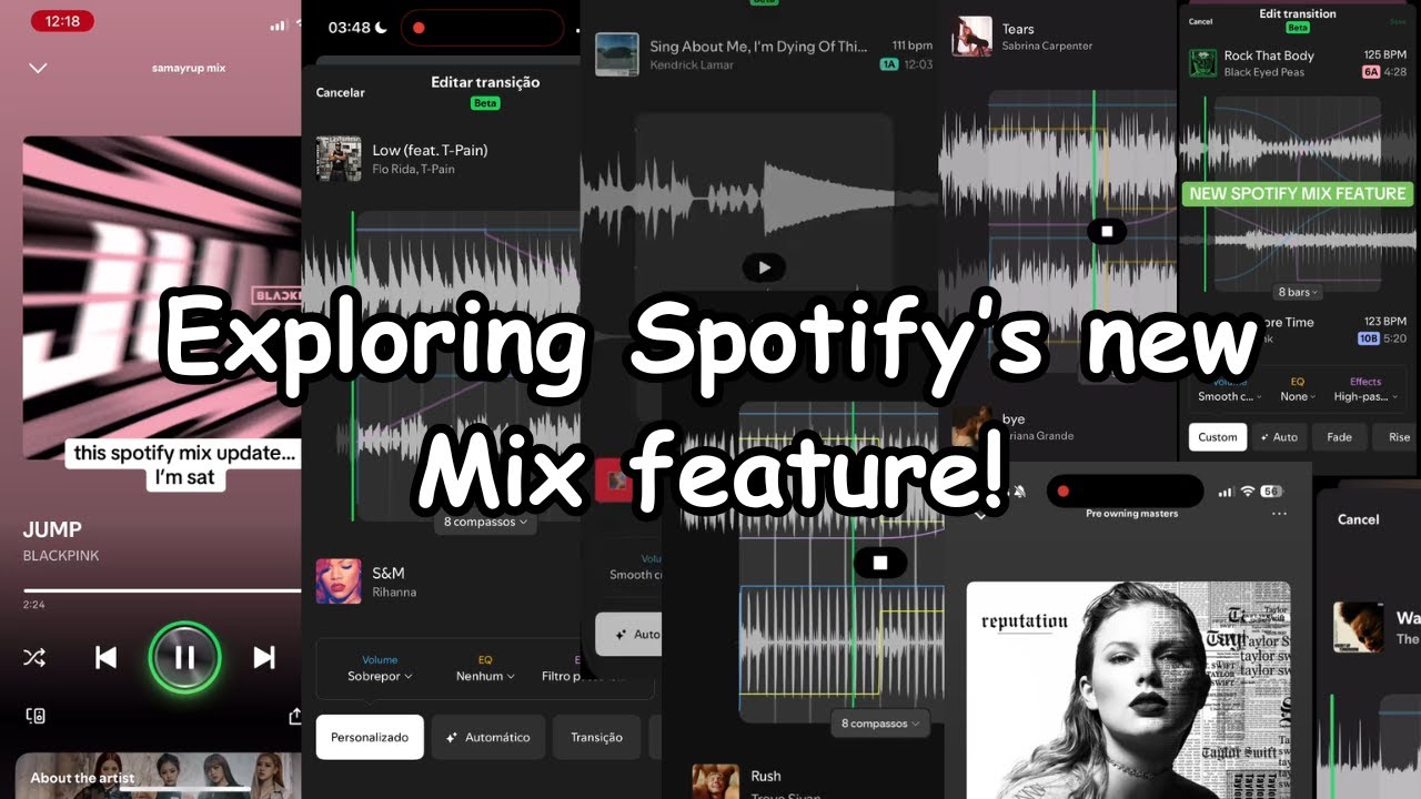 Exploring Spotify&rsquo;s new Mix feature!