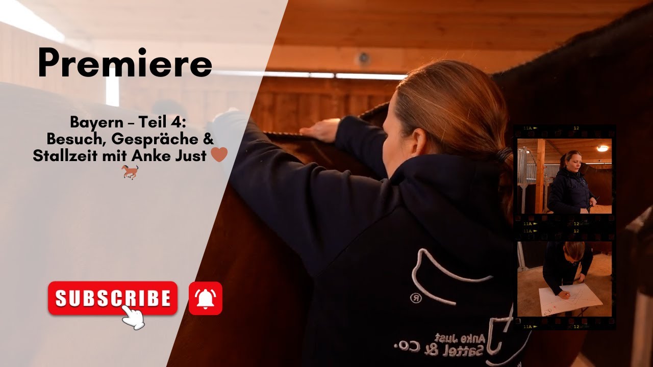 Bayern – Teil 4: Besuch, Gespräche & Stallzeit mit Anke Just 🤎🐎