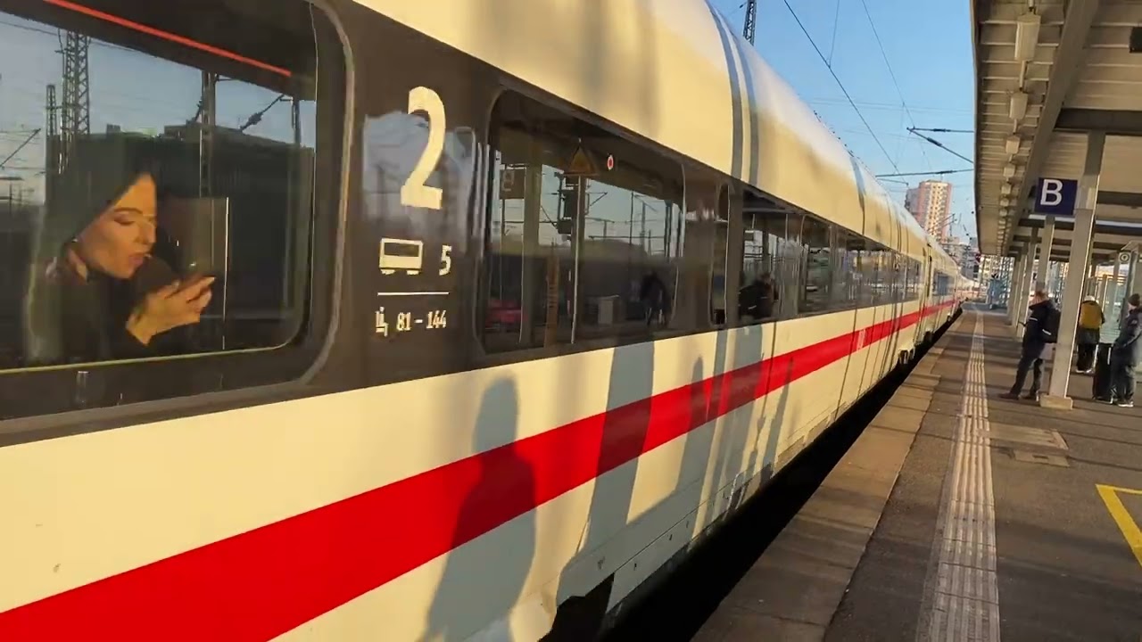 30.Januar 2026 Morgens In Stuttgart HBF : Mein ICE Nach Berlin Fährt Ein !!! Ab Nach Berlin City 030