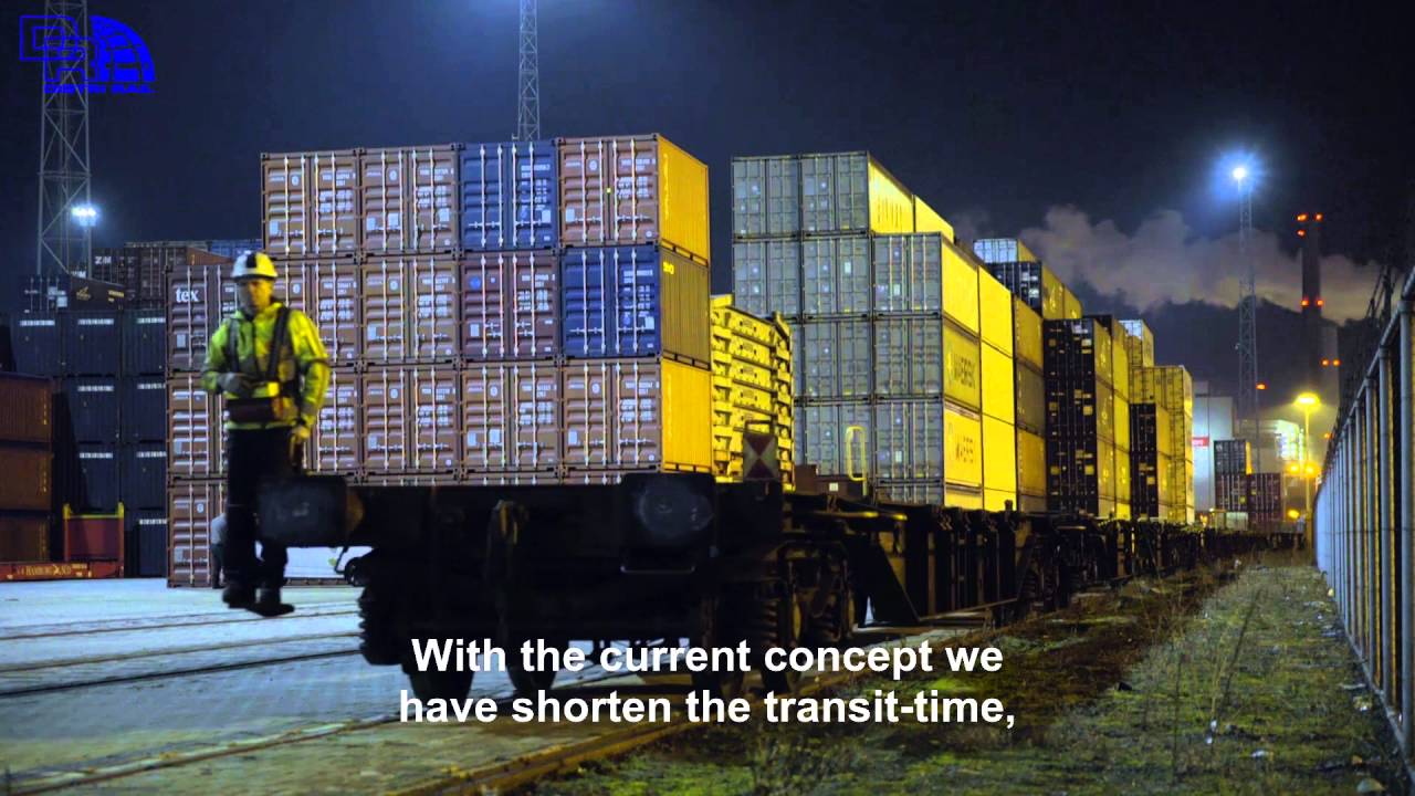 Distri Rail train - port of Rotterdam