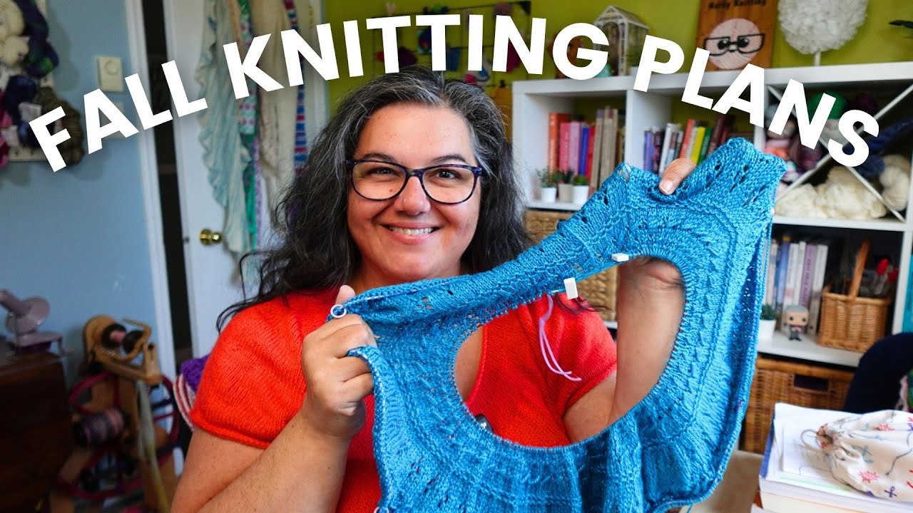 Планы вязания на ОСЕНЬ (посмотрите, что у меня на спицах!) 🧶