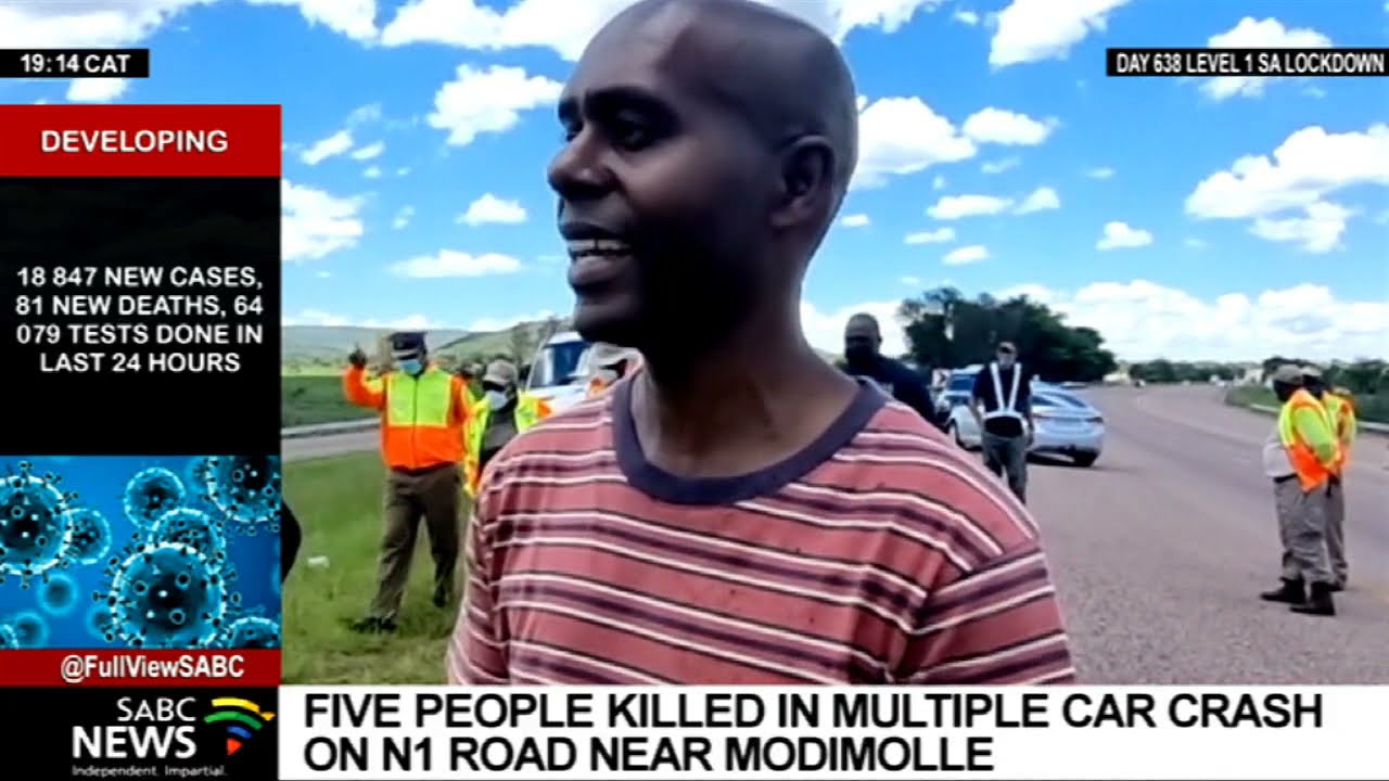 Limpopo Traffic Update I Five people die in a multiple car crash on the N1 road