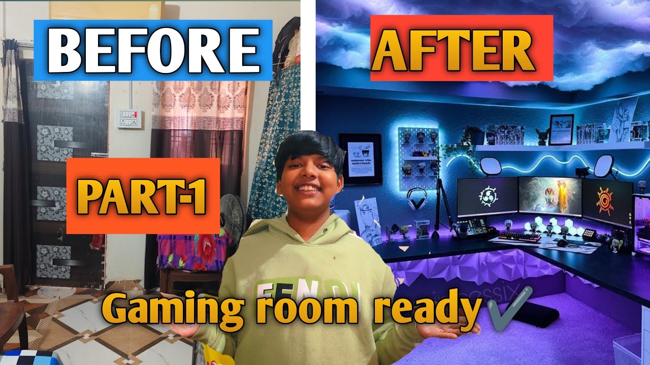 Gaming room bana diya✔️👍🏻