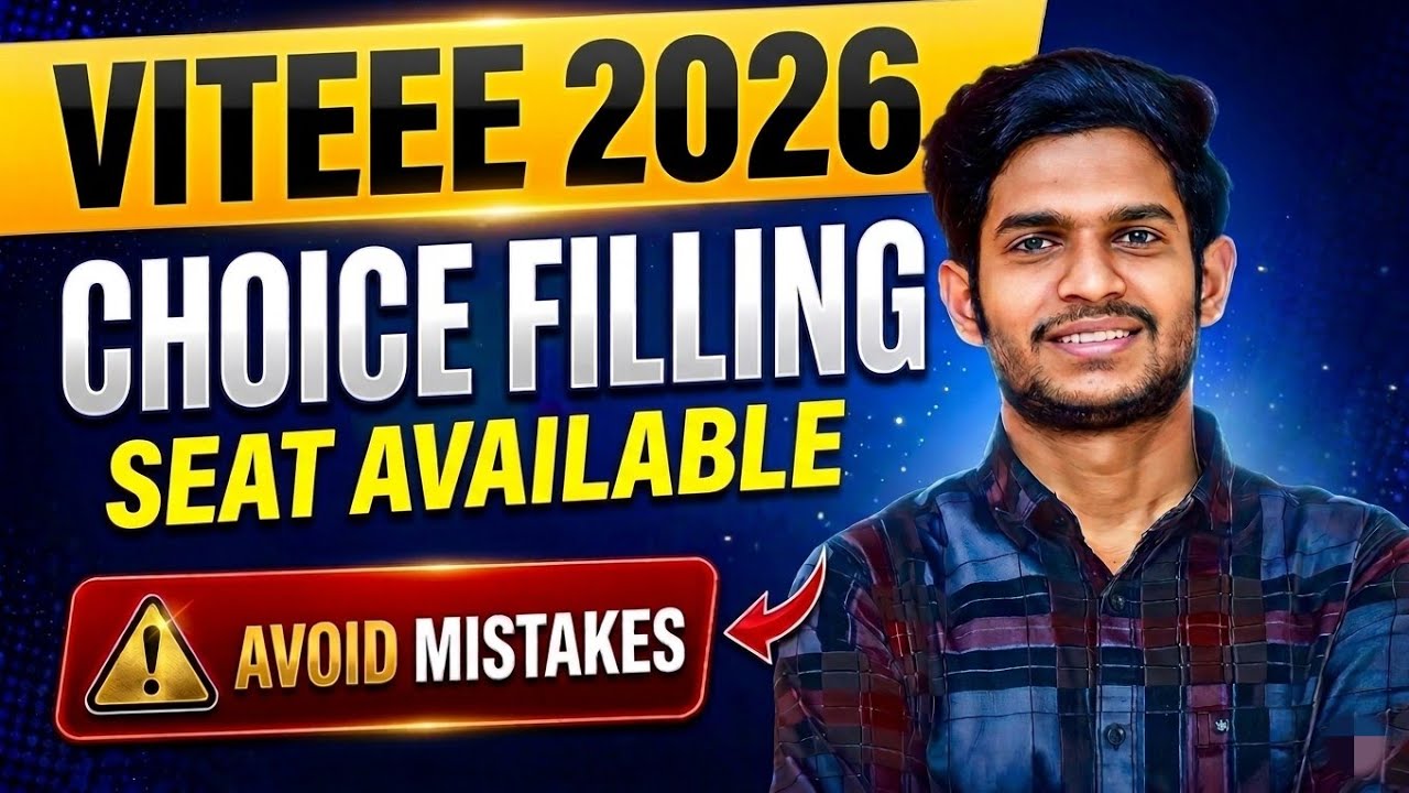 VITEEE Phase 5 Choice Filling 2026  Last Chance | Seats Available in VIT AP & Bhopal