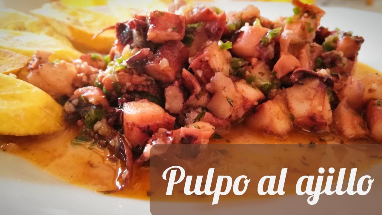 Pulpo al ajillo