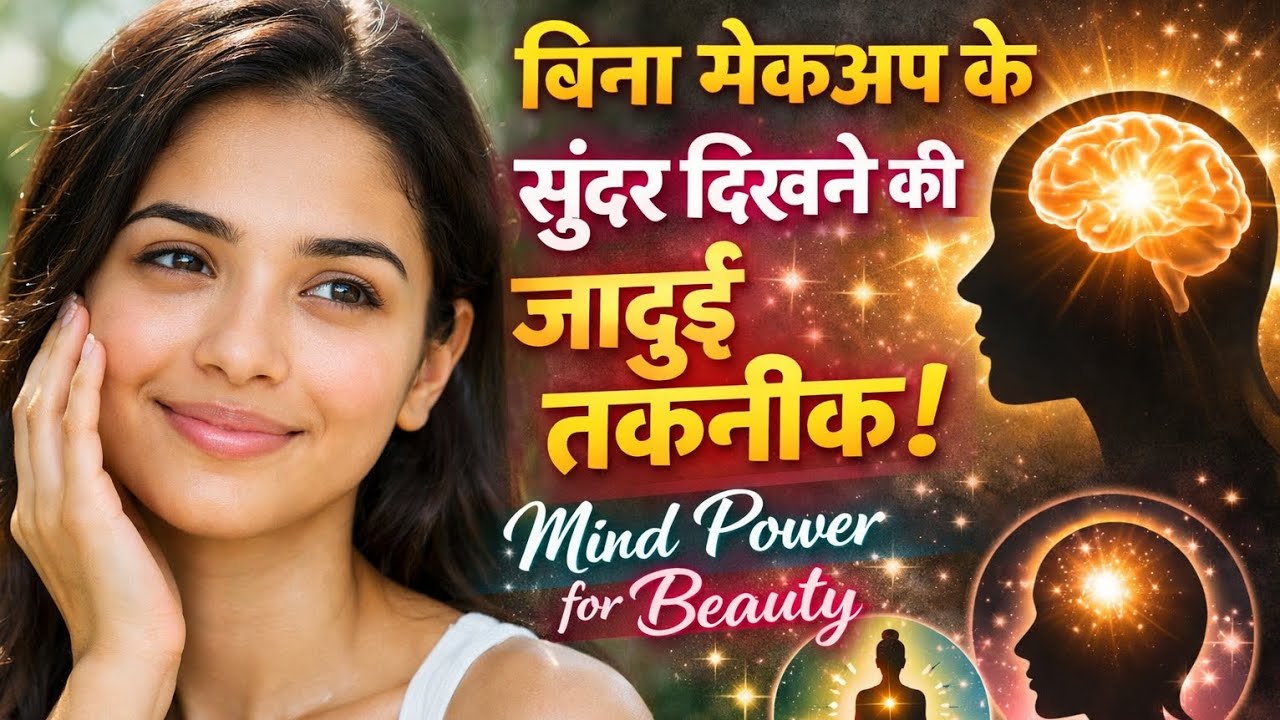 बिना मेकअप के सुंदर दिखने की जादुई तकनीक | Mind Power for Beauty #mindpower #moneymanifesting 