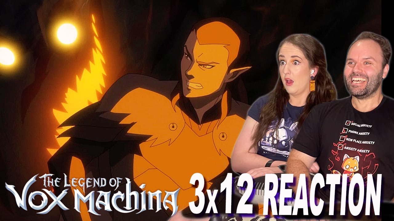 ЛЕГЕНДА О VOX MACHINA 3x12 РЕАКЦИЯ | «Души во тьме» | Финал | Ключевая роль