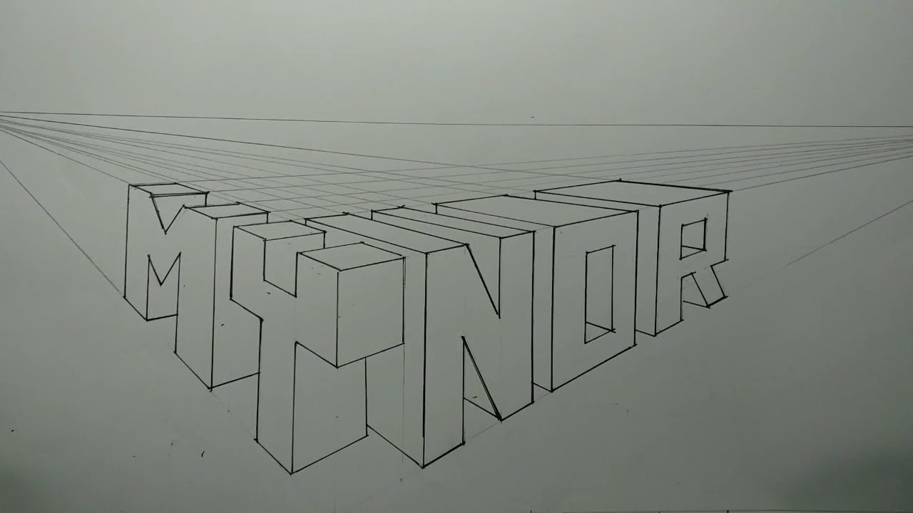 Rotulado  en Perspectiva Oblicua