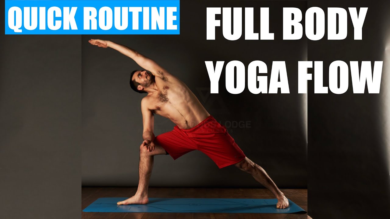 Quick Full Body Vinyasa Yoga Flow with Hari Kalymnios | The Thought Gym