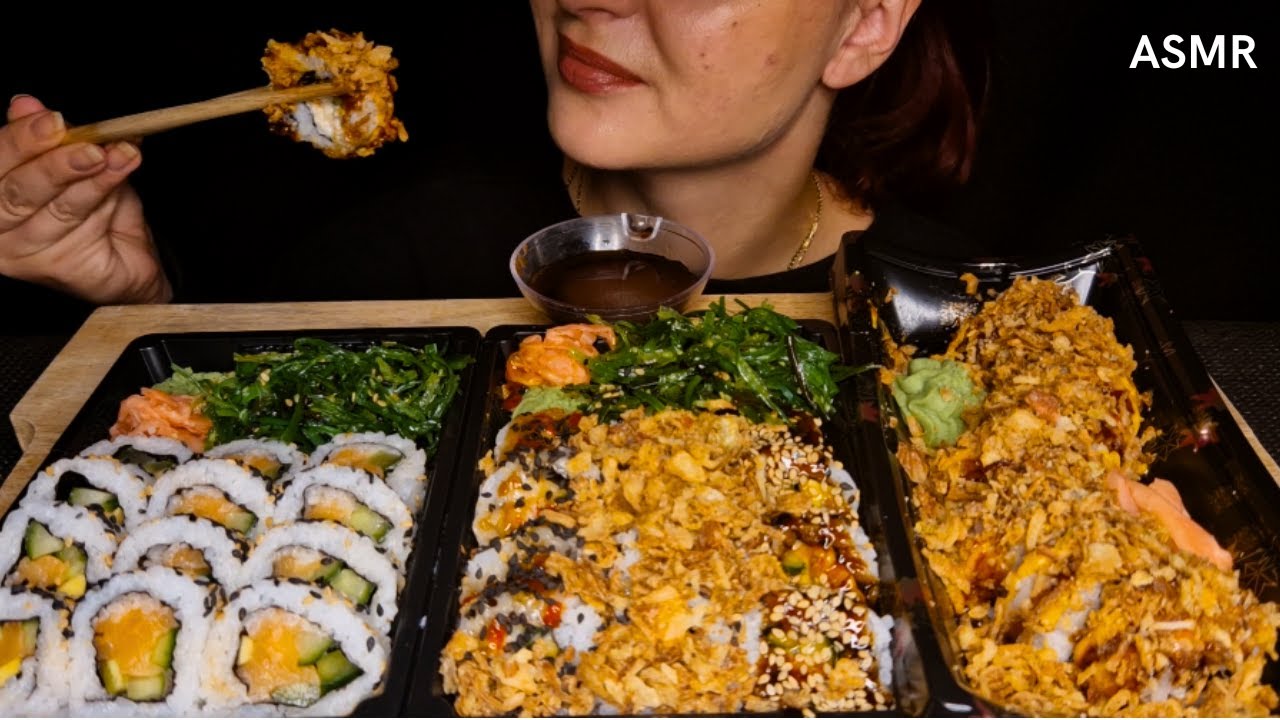 ASMR Sushi | Wakame Salad | no talking