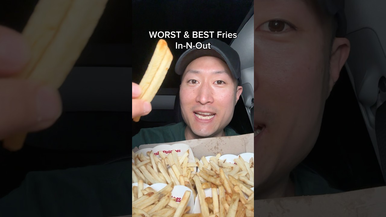 WORST vs Best Fries In-N-Out🍟