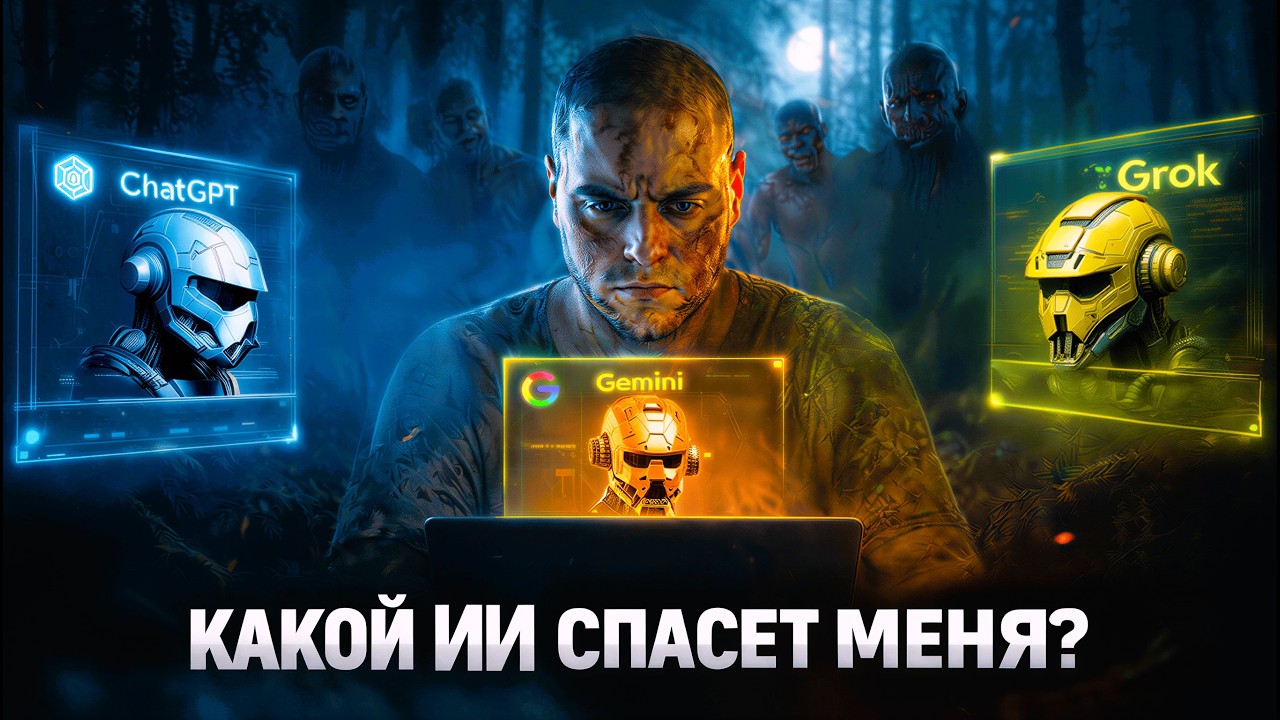 Битва НЕЙРОСЕТЕЙ в Sons Of The Forest🪓КТО ЛУЧШЕ ПОМОЖЕТ ПО ИГРЕ?