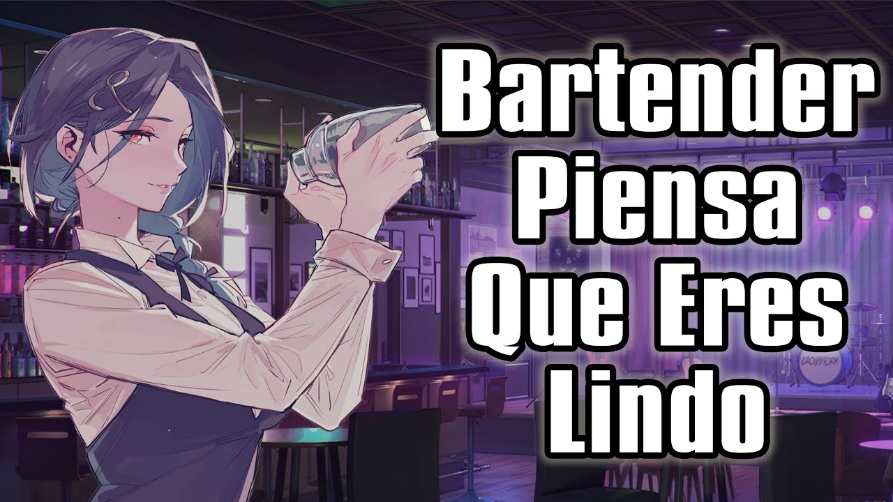 【ASMR】La Bartender Piensa Que Eres Lindo [F4M]