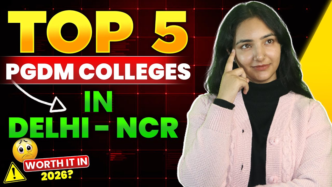 Top 5 PGDM Colleges in Delhi NCR at Low Percentile | Admission Process | Fees & Placements | Package