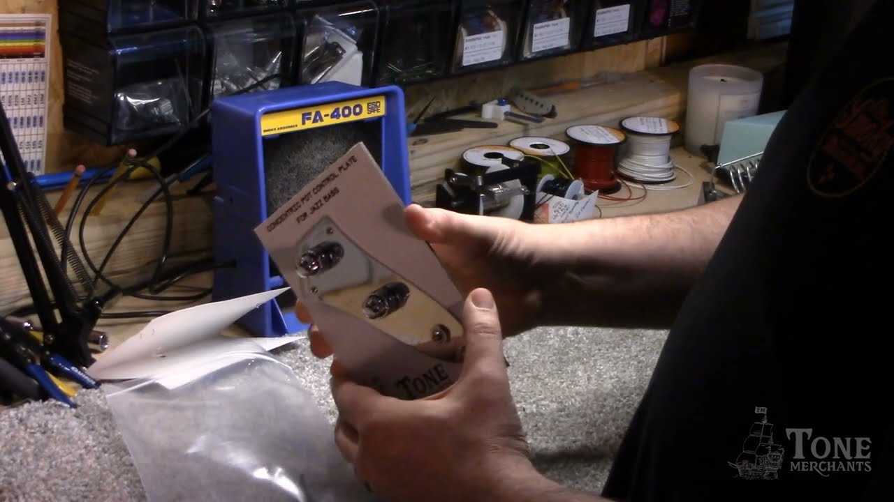 Installing A Concentric Jazz Bass Control Plate