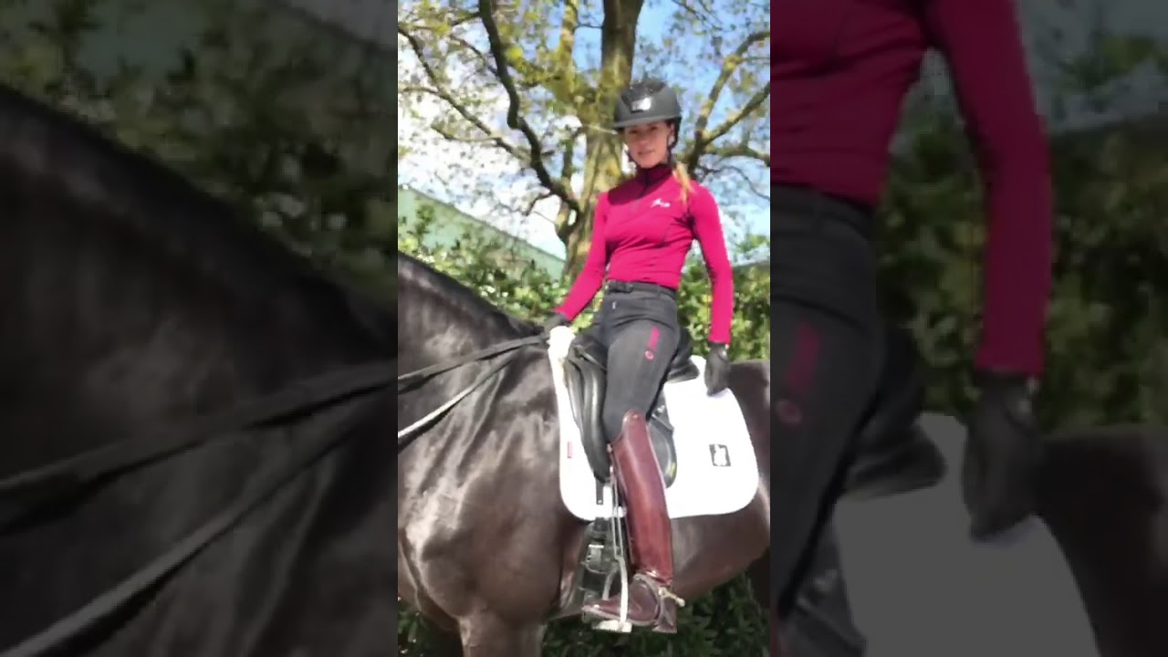 Lottie Fry over het Amerigo Passubio zadel * JRS | Amerigo *