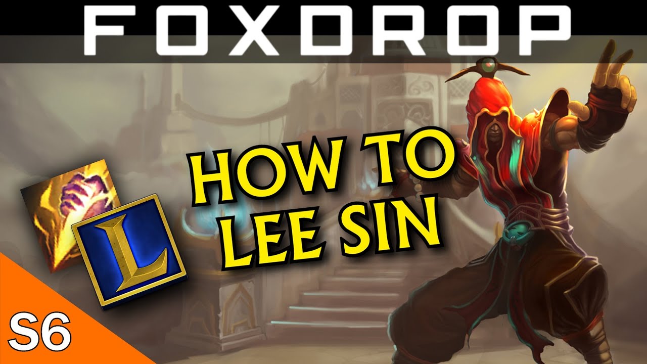 How to Play Lee Sin Jungle in (Pre)Season 6 - League of Legends