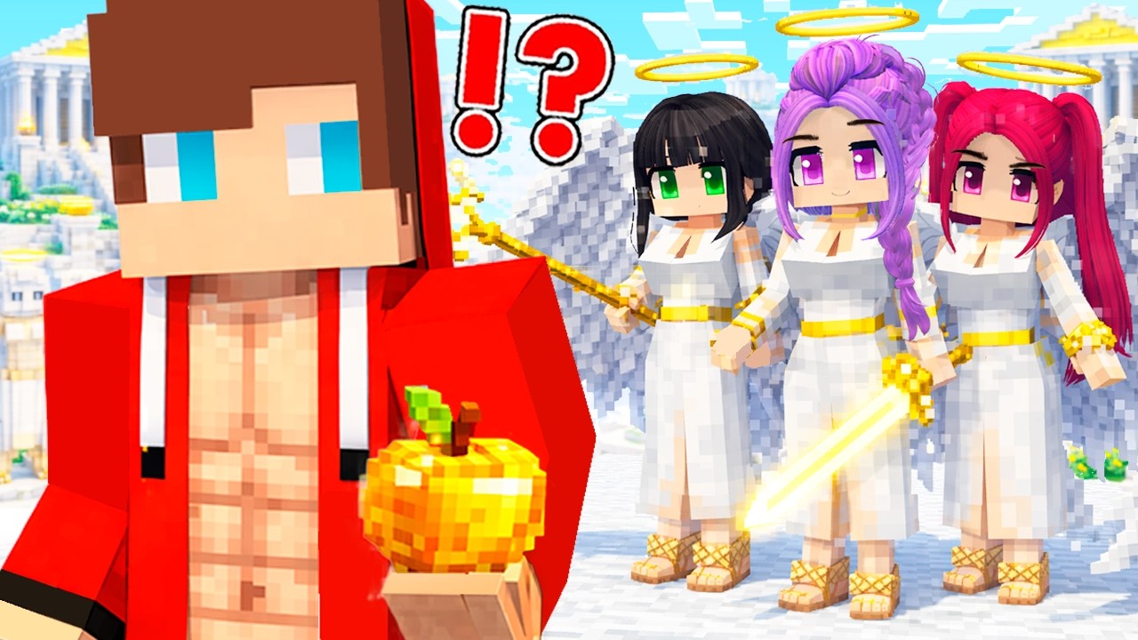 WHY Did JJ Leave RUMI MIRA ZOEY ANGEL HEAVEN VILLAGE!? Can JJ ESCAPE?  - Maizen Minecraft JJ & Mikey