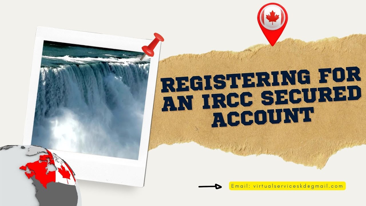How to create a profile on IRCC?