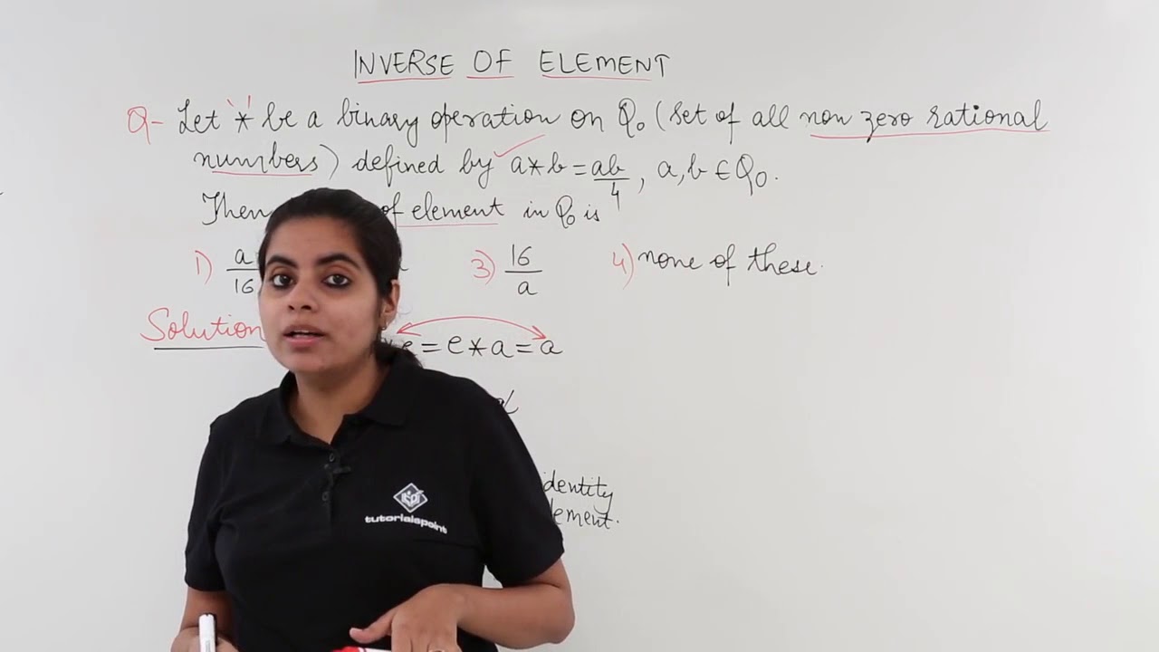 Class 12th – Inverse Numerical Example-1 | Relation and Functions | Tutorials Point