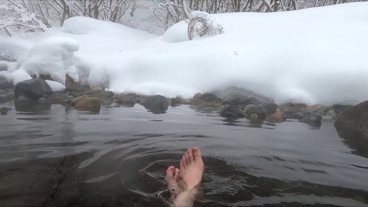 あけましておめでとうございます。切明温泉に行ってきました！
