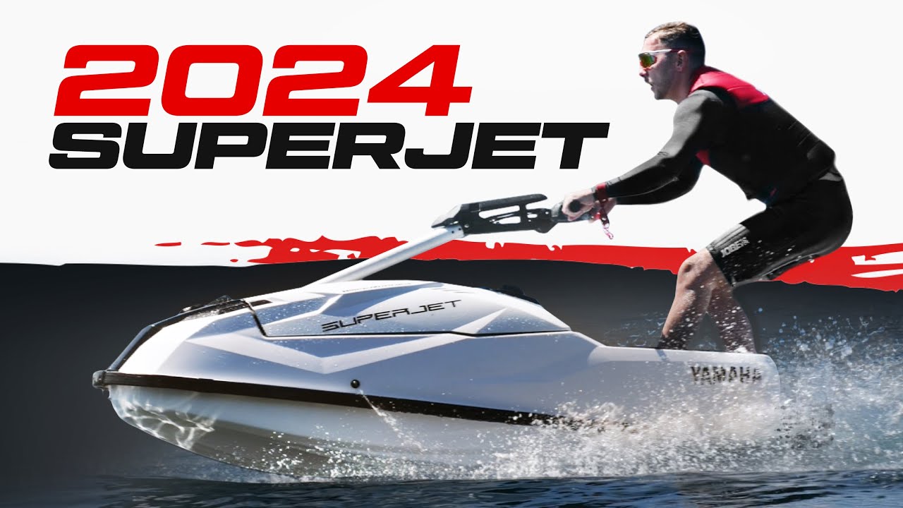 🔥FIRST EVER GO! | Brand New 2024 Yamaha SuperJet WaveRunner 🔥