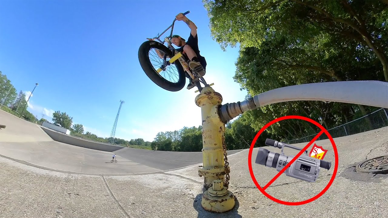 Charlie Crumlish filmed by a robot