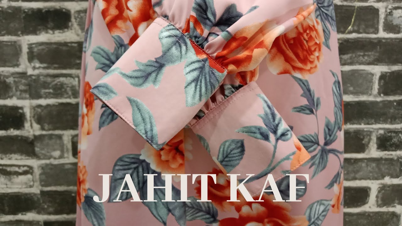 CARA JAHIT KAF