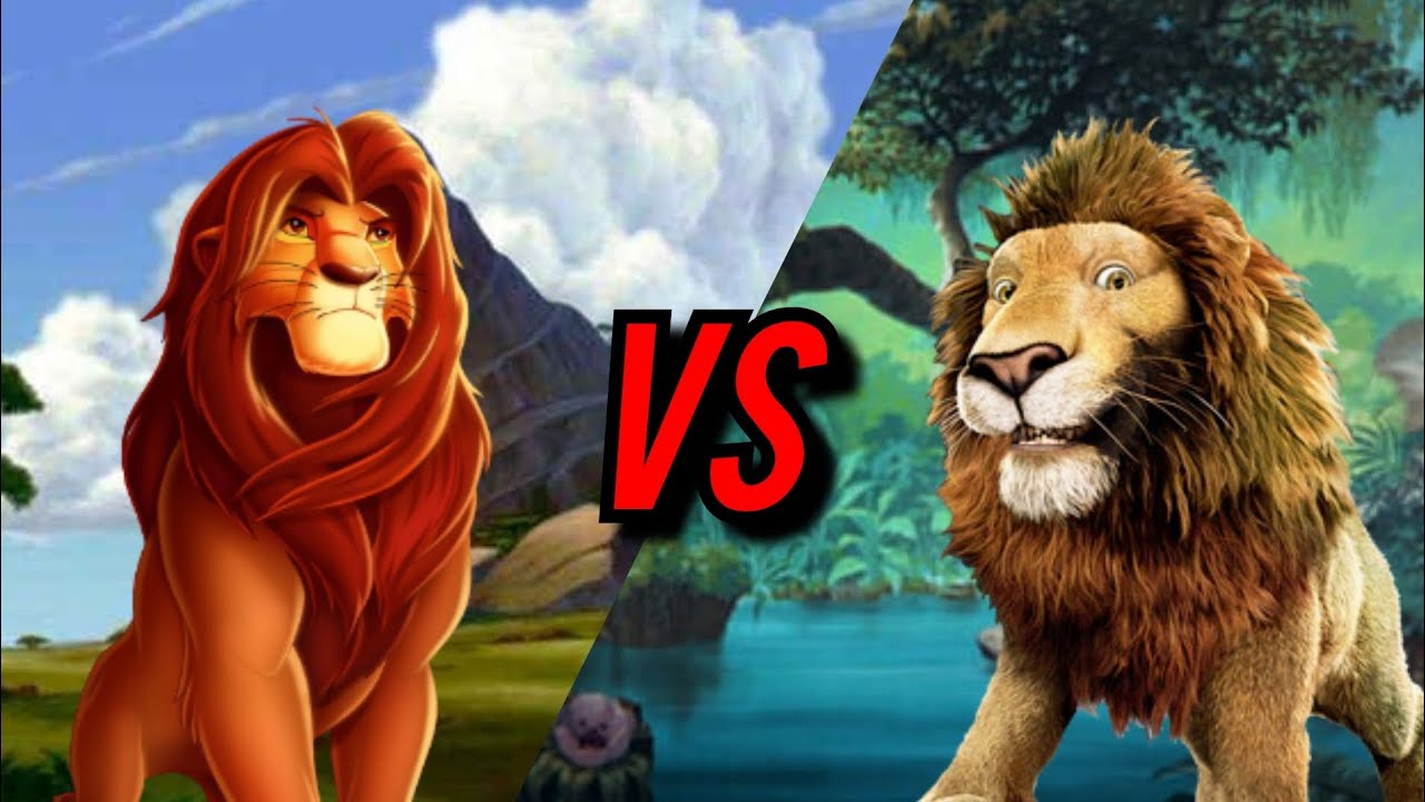 SANSÃO VS SIMBA - batalha dos pais leões - BATALHA PELAS TERRAS DO REINO - ep 6