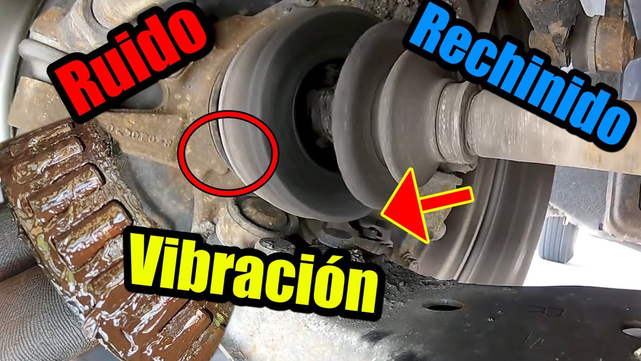 RUIDO en LLANTA delantera, VIBRACIONES al circular, ZUMBIDO aumenta con velocidad/ Rodamiendo DAÑADO