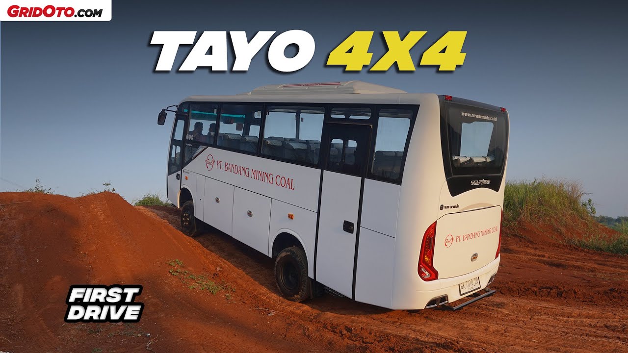 KITA TES OFF-ROAD Bus Biasa yang diubah jadi 4x4! | GridOto