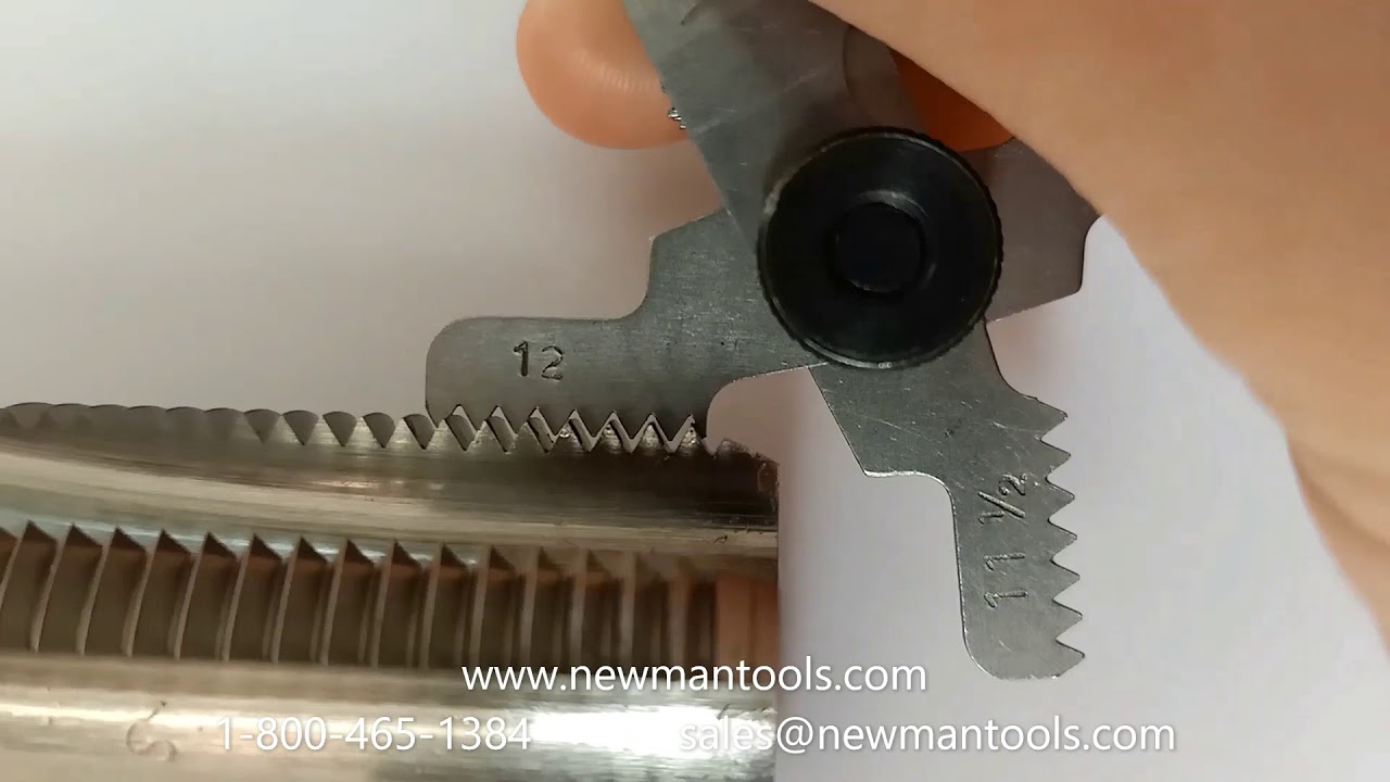 How to identify National Pipe Taper ( NPT ) and National Pipe Straight ( NPS ) pipe threads.