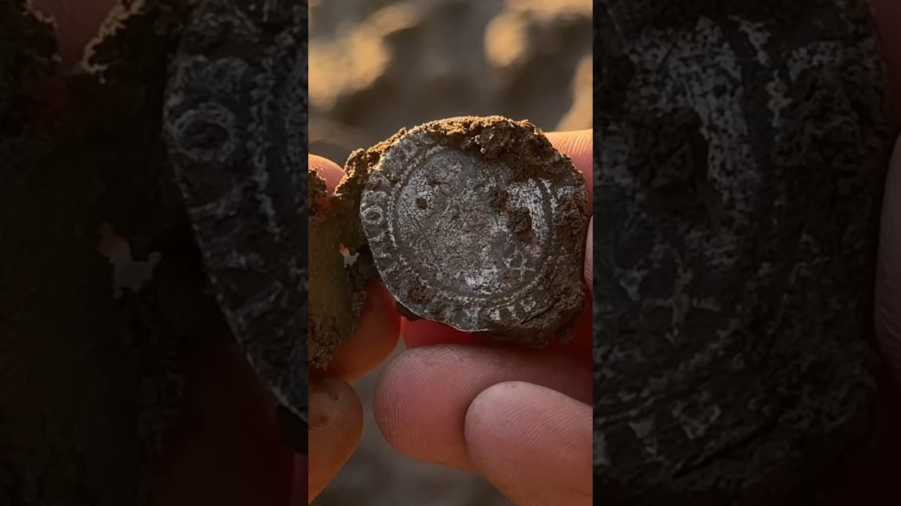 HUGE!!! Mary Queen of Scots era SILVER HAMMERED COIN! #metaldetecting #detecting #treasure #deus2