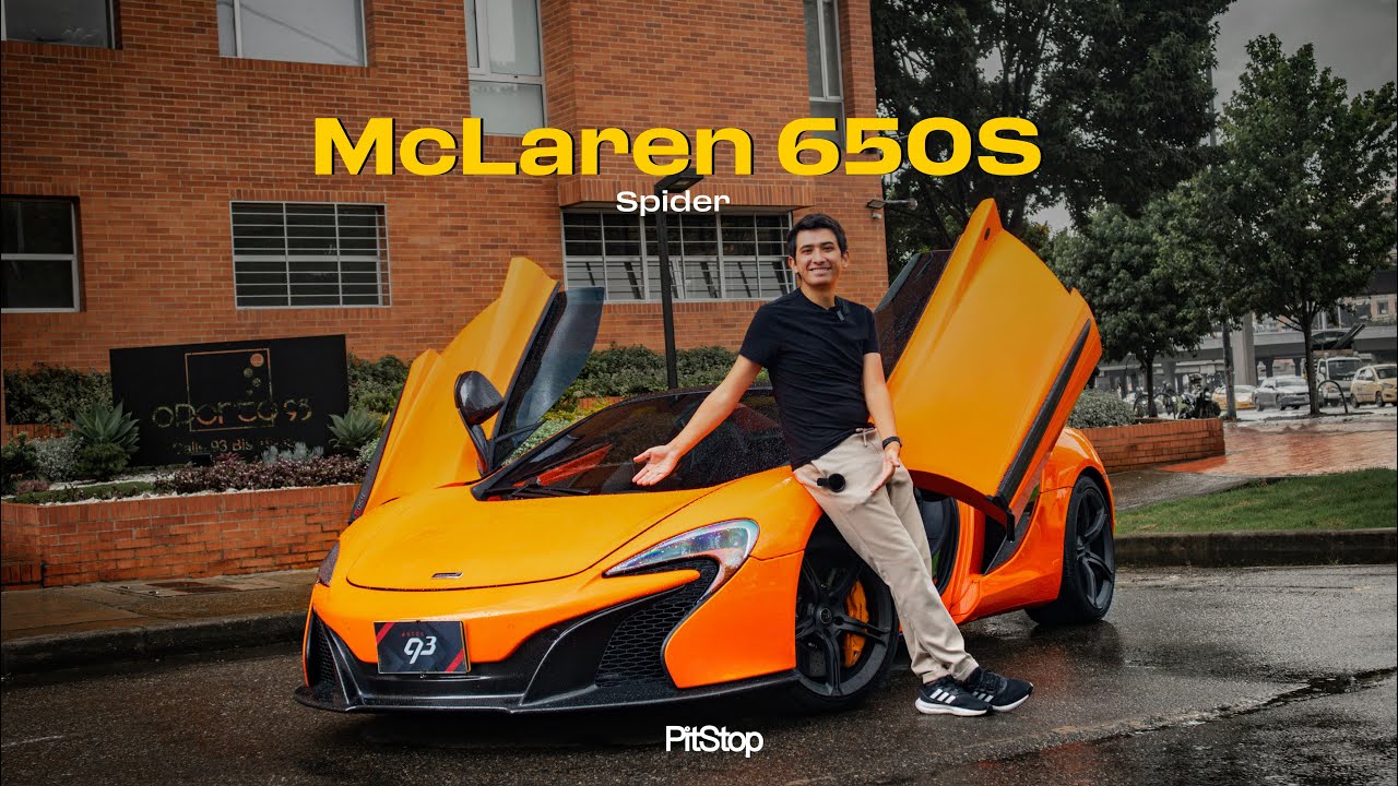 ASÍ es un McLaren 650S Spider en COLOMBIA (Salvamento) | PitStop