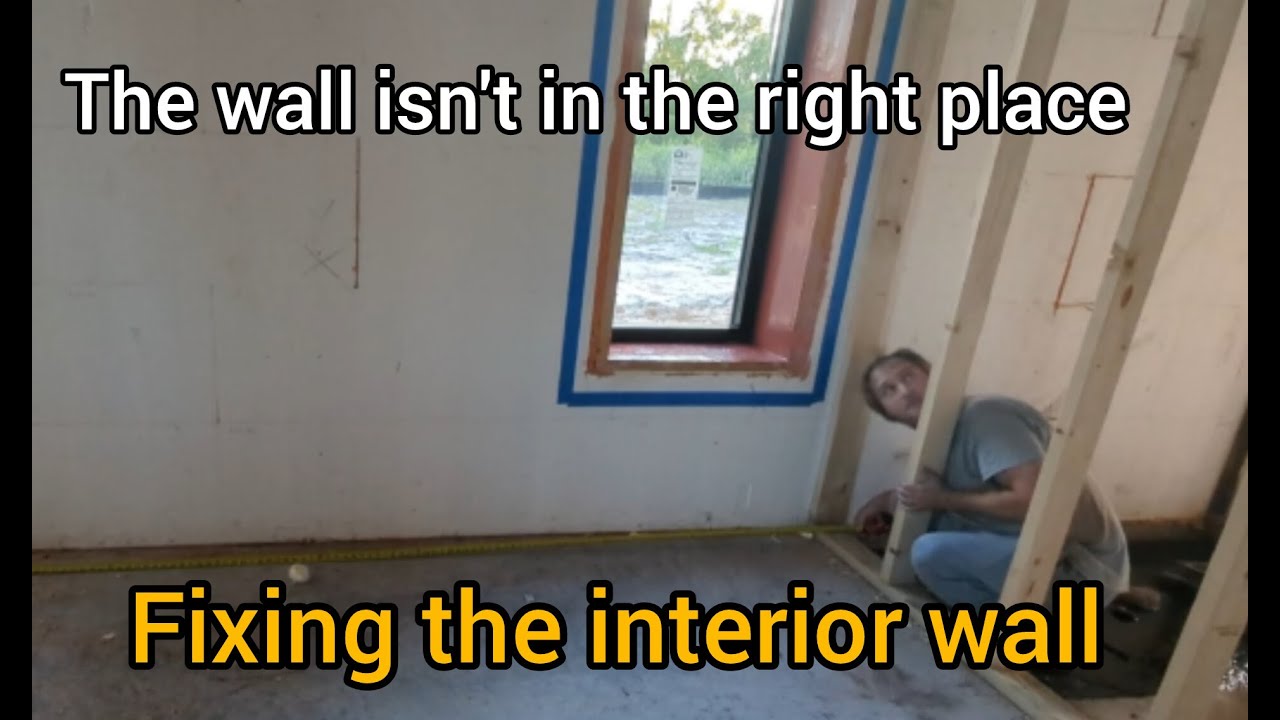 Fixing the interior wall | New Construction | ICF home