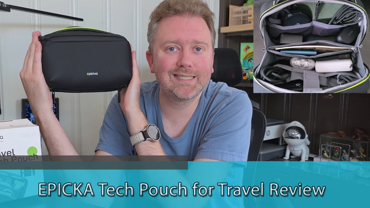 This Travel Tech Pouch Changed How I Pack &ndash; EPICKA Organizer Review!