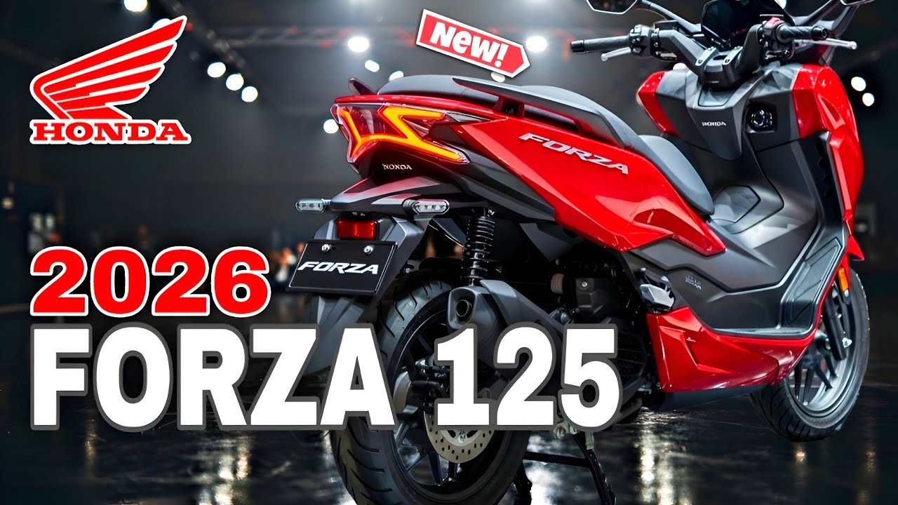 🚨Honda Forza 125 2026 года: обзор и характеристики?